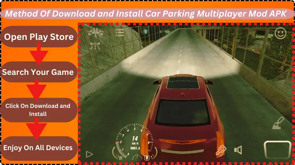 Install and Play Car Parking Multiplayer Mod APK