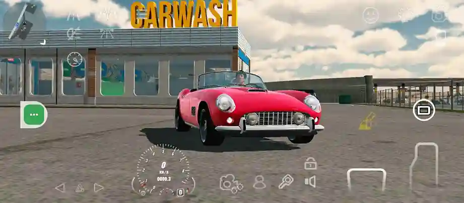 Car Parking Multiplayer video game, car wash